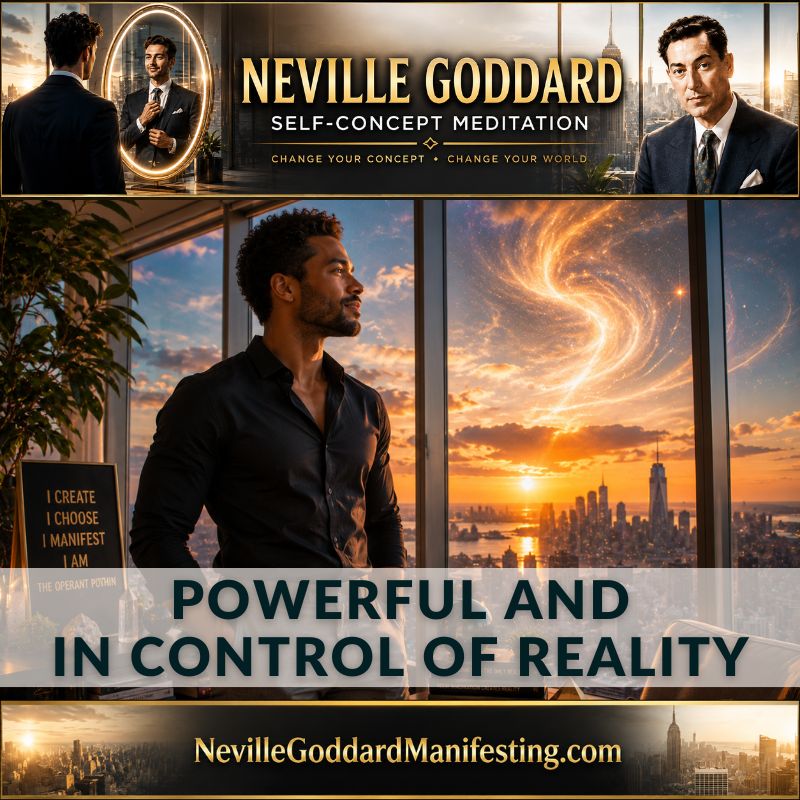 Neville Goddard Self-Concept Meditation: Powerful and In Control of Reality thumbnail
